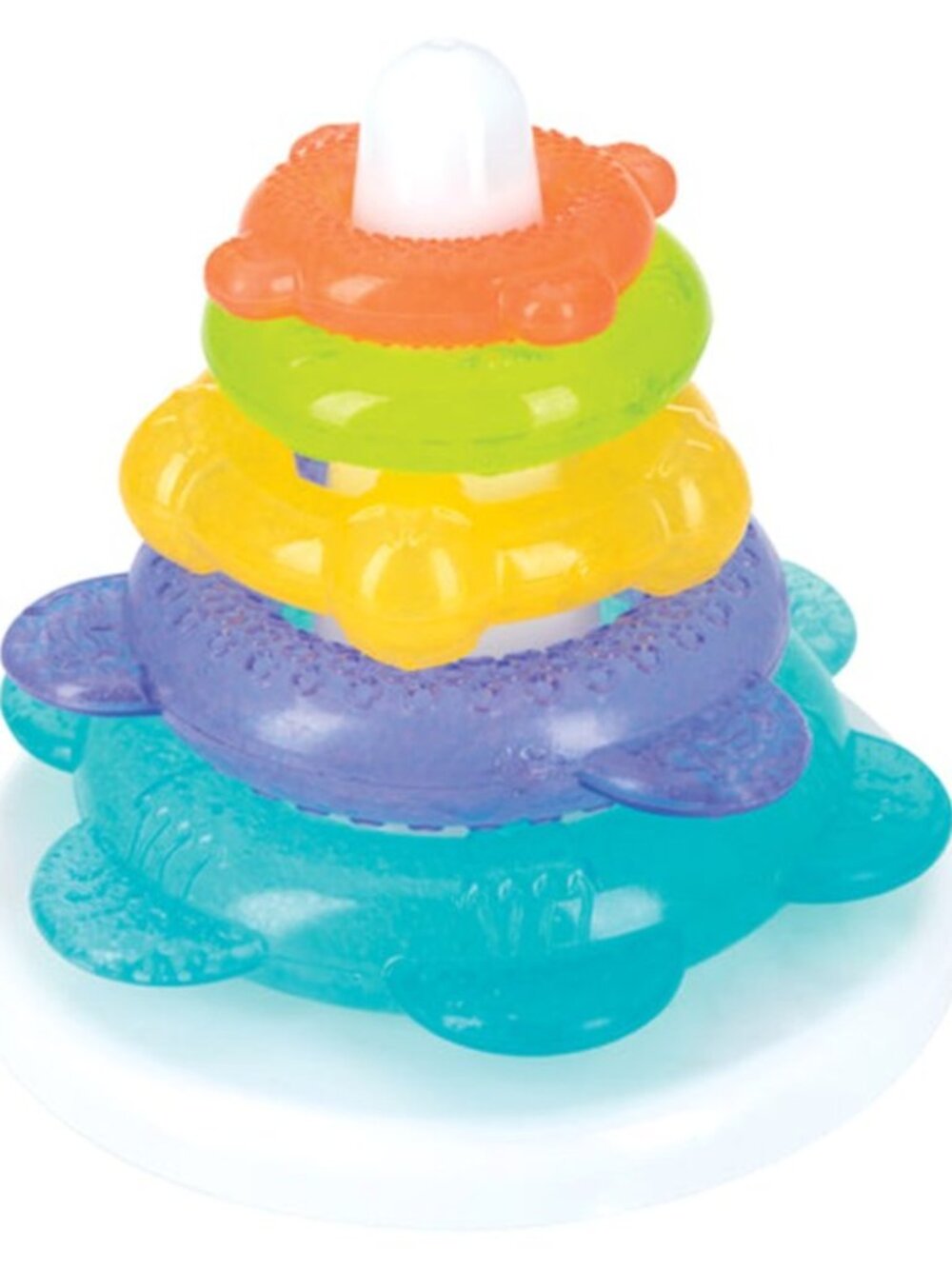 Nuby IcyBite Ocean Rings Teething and Stacking Toy